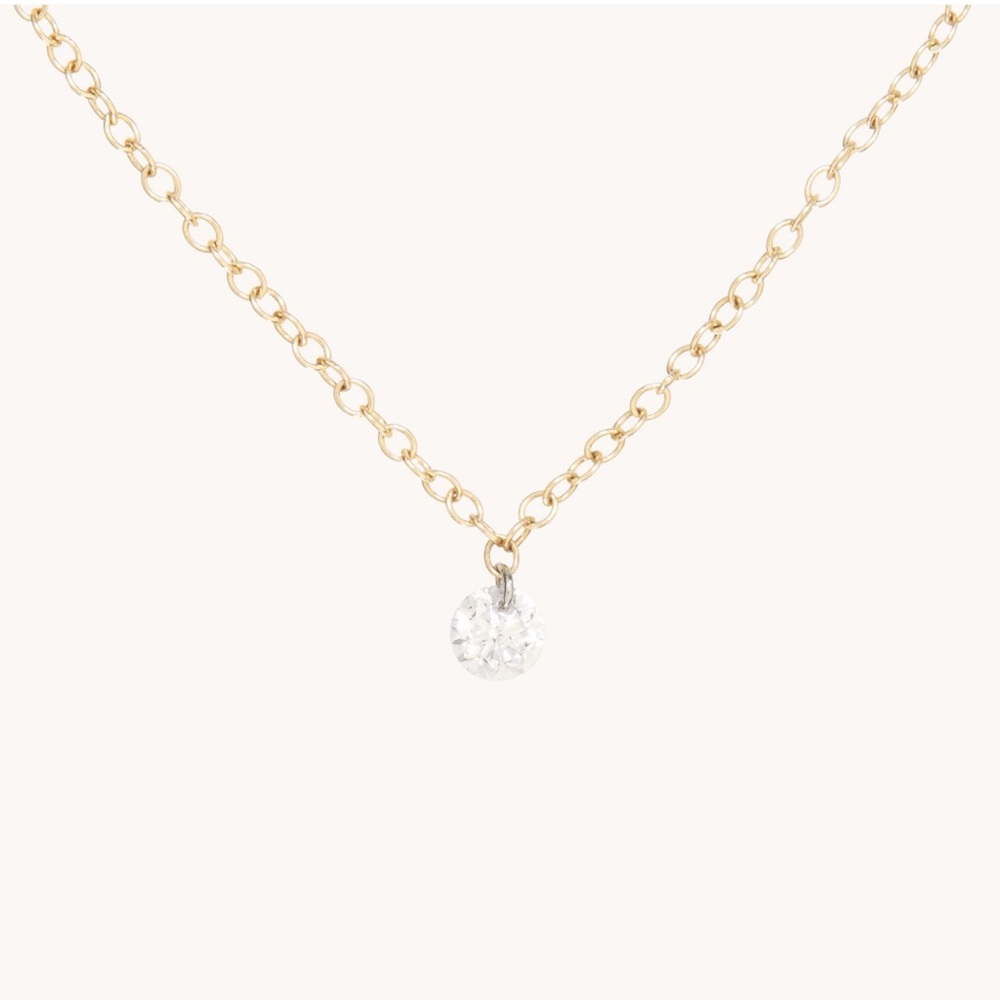 FLASH SALE TODAY ONLY — Catbird Diamond Pinprick Necklace in Yellow Gold - Picture 2 of 9